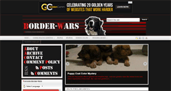 Desktop Screenshot of border-wars.com