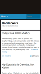 Mobile Screenshot of border-wars.com